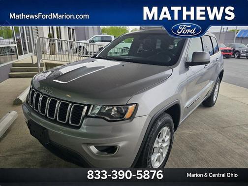 Billet Silver Metallic Clearcoat 2017 Jeep Grand Cherokee Laredo