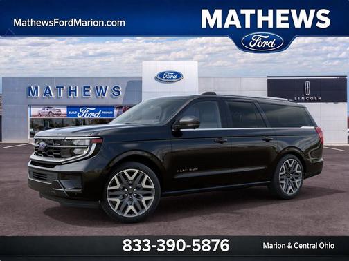 Agate Black 2027 Ford Expedition Max Platinum SUV
