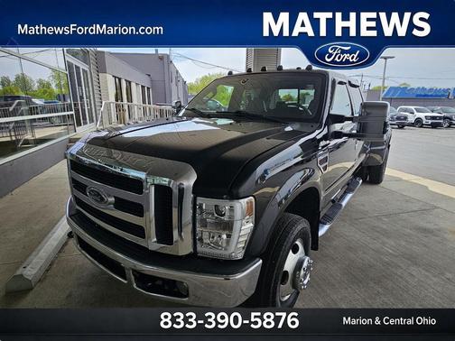 Black Clearcoat 2008 Ford F-350 Lariat