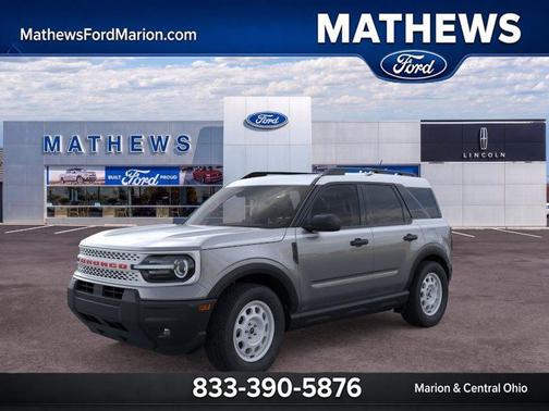 Carbonized Gray Metallic 2025 Ford Bronco Sport Heritage
