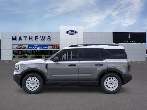 Carbonized Gray Metallic 2025 Ford Bronco Sport Heritage