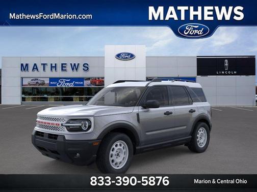 Carbonized Gray Metallic 2025 Ford Bronco Sport Heritage