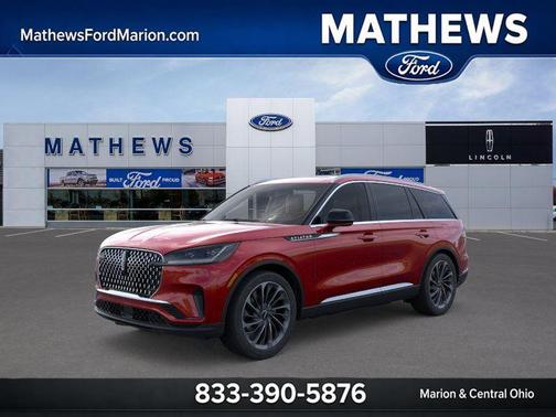 red carpet metallic tinted clearcoat 2026 Lincoln Aviator Reserve AWD