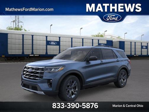 Vapor Blue Metallic 2026 Ford Explorer Active