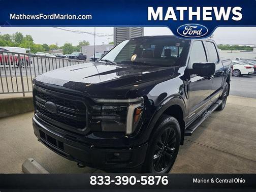 Antimatter Blue Metallic 2025 Ford F-150 Lariat