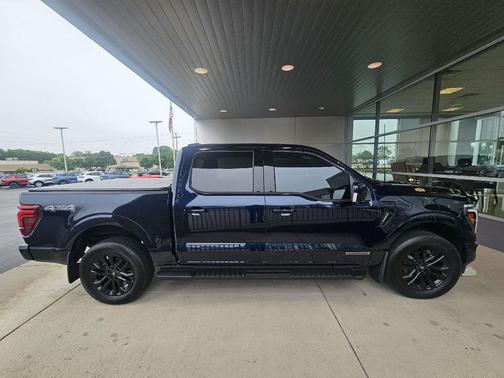 Antimatter Blue Metallic 2025 Ford F-150 Lariat