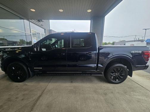 Antimatter Blue Metallic 2025 Ford F-150 Lariat