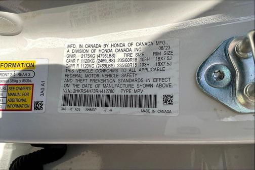 2024 Honda CR-V EX-L AWD