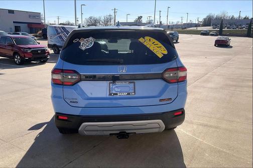 Diffused Sky Blue Pearl 2025 Honda Pilot TrailSport