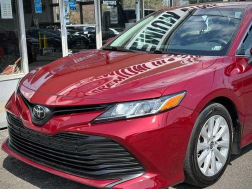 Red 2020 Toyota Camry LE