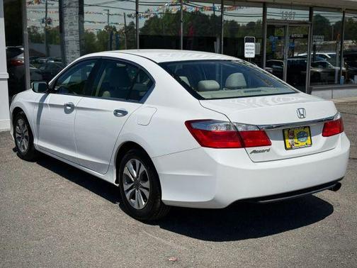 White 2015 Honda Accord LX