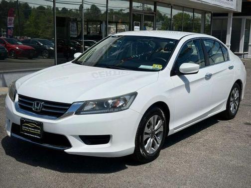 White 2015 Honda Accord LX