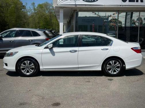 White 2015 Honda Accord LX