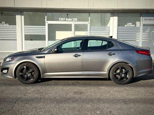 Gray 2013 Kia Optima SX