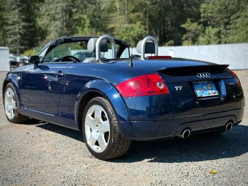 Blue 2002 Audi TT Roadster quattro