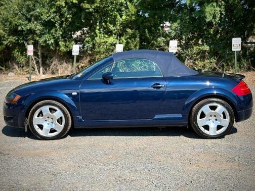 Blue 2002 Audi TT Roadster quattro