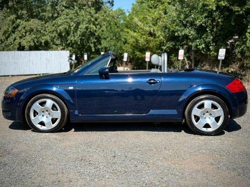 Blue 2002 Audi TT Roadster quattro