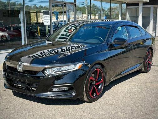 Black 2018 Honda Accord Sport 2.0T