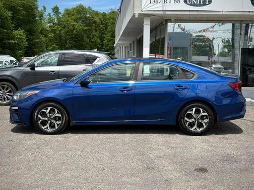 Blue 2019 Kia Forte LXS
