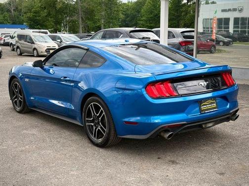 Blue 2019 Ford Mustang EcoBoost