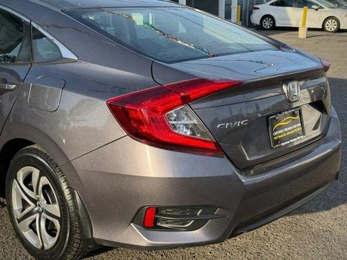 Gray 2017 Honda Civic LX