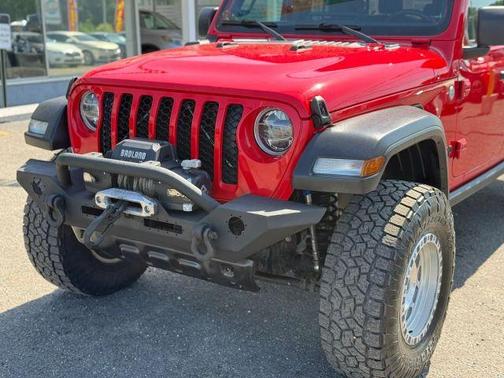 Red 2020 Jeep Gladiator Sport
