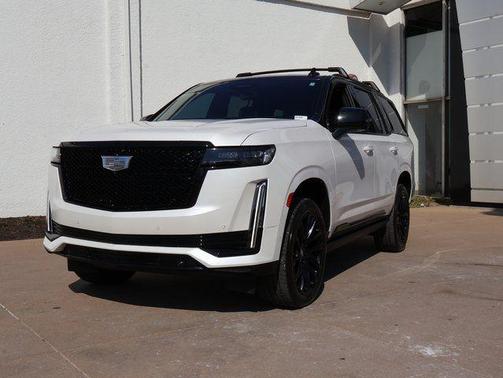 Crystal White Tricoat 2021 Cadillac Escalade Sport Platinum