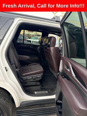 Crystal White Tricoat 2021 Cadillac Escalade Sport Platinum