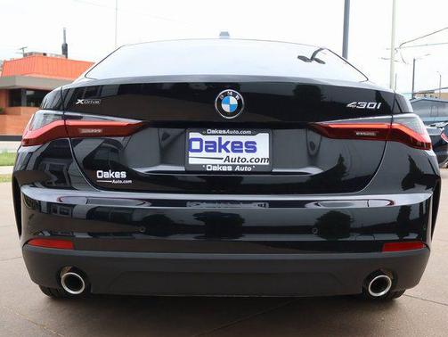 Black Sapphire Metallic 2025 BMW 430 Gran Coupe i xDrive
