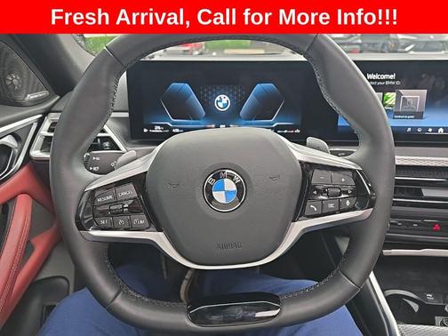 Black Sapphire Metallic 2025 BMW 430 Gran Coupe i xDrive
