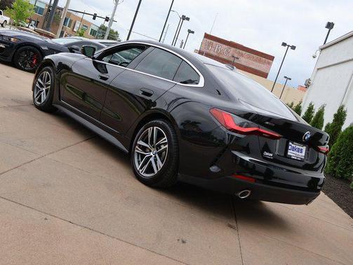 Black Sapphire Metallic 2025 BMW 430 Gran Coupe i xDrive