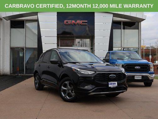 AGATE BLACK METALLIC 2023 Ford Escape ST-Line