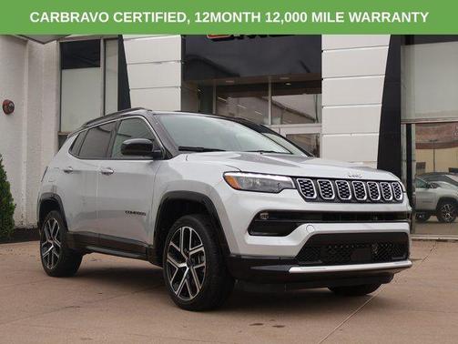 Silver Zynith Metallic Clearcoat 2025 Jeep Compass Limited