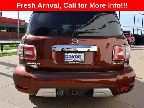 Forged Copper 2017 Nissan Armada Platinum