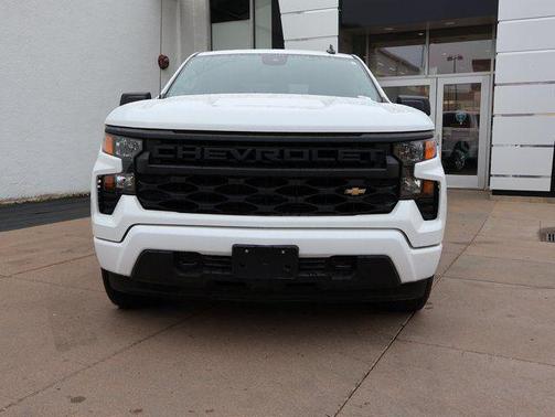 Summit White 2023 Chevrolet Silverado 1500 Custom
