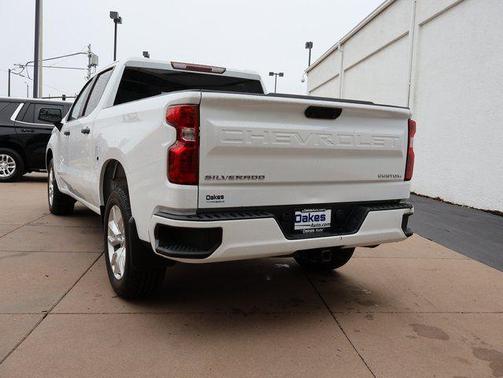 Summit White 2023 Chevrolet Silverado 1500 Custom