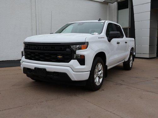 Summit White 2023 Chevrolet Silverado 1500 Custom