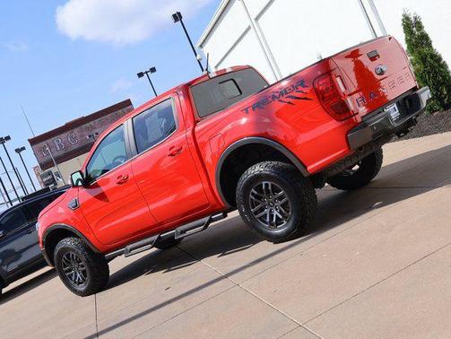 RACE RED 2022 Ford Ranger LARIAT
