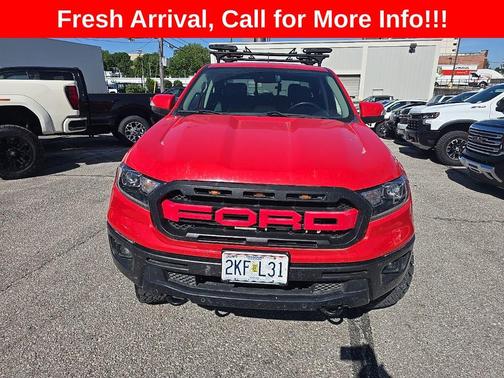 RACE RED 2022 Ford Ranger LARIAT