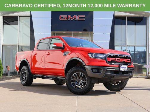 RACE RED 2022 Ford Ranger LARIAT