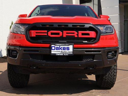 RACE RED 2022 Ford Ranger LARIAT