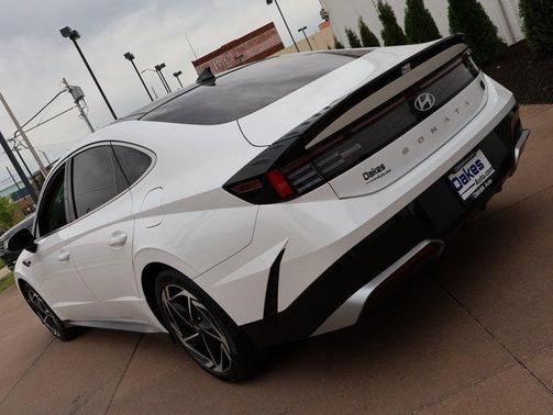 Serenity White 2025 Hyundai SONATA SEL