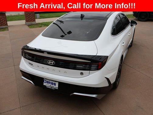 Serenity White 2025 Hyundai SONATA SEL