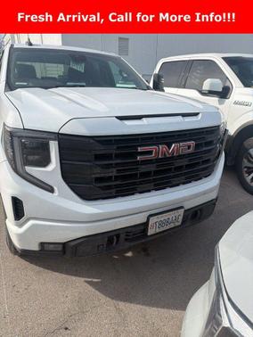 Summit White 2023 GMC Sierra 1500 Elevation