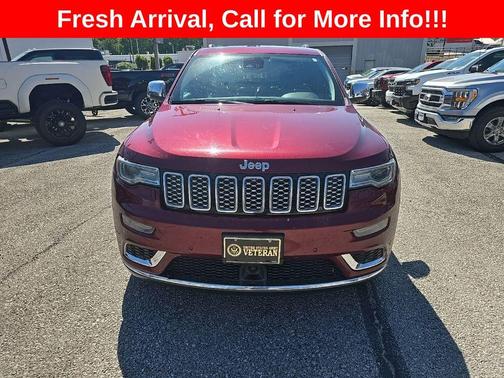 Velvet Red Pearlcoat 2018 Jeep Grand Cherokee Summit