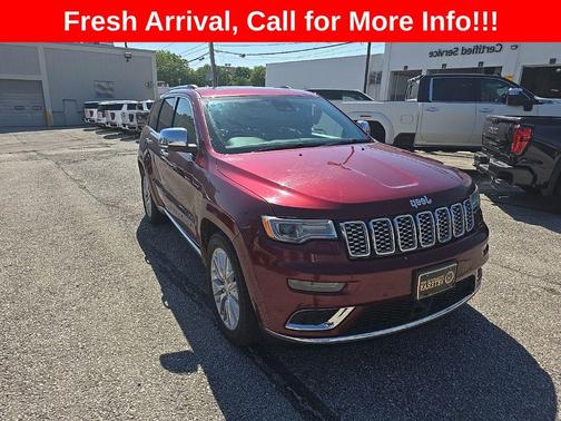 Velvet Red Pearlcoat 2018 Jeep Grand Cherokee Summit