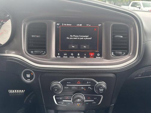 Pitch Black Clearcoat 2021 Dodge Charger R/T