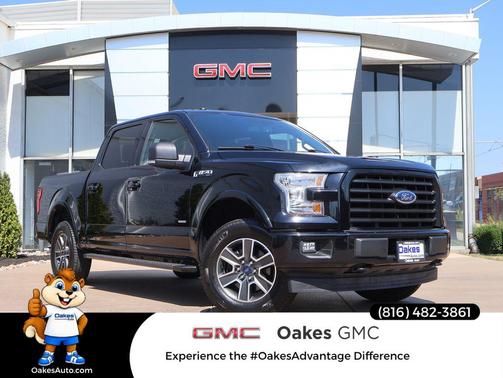 Shadow Black 2017 Ford F-150 XLT