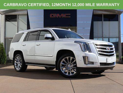 Crystal White Tricoat 2019 Cadillac Escalade Luxury