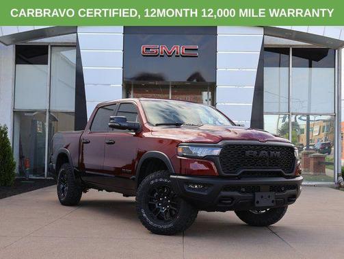 Delmonico Red Pearlcoat 2025 RAM 1500 Rebel